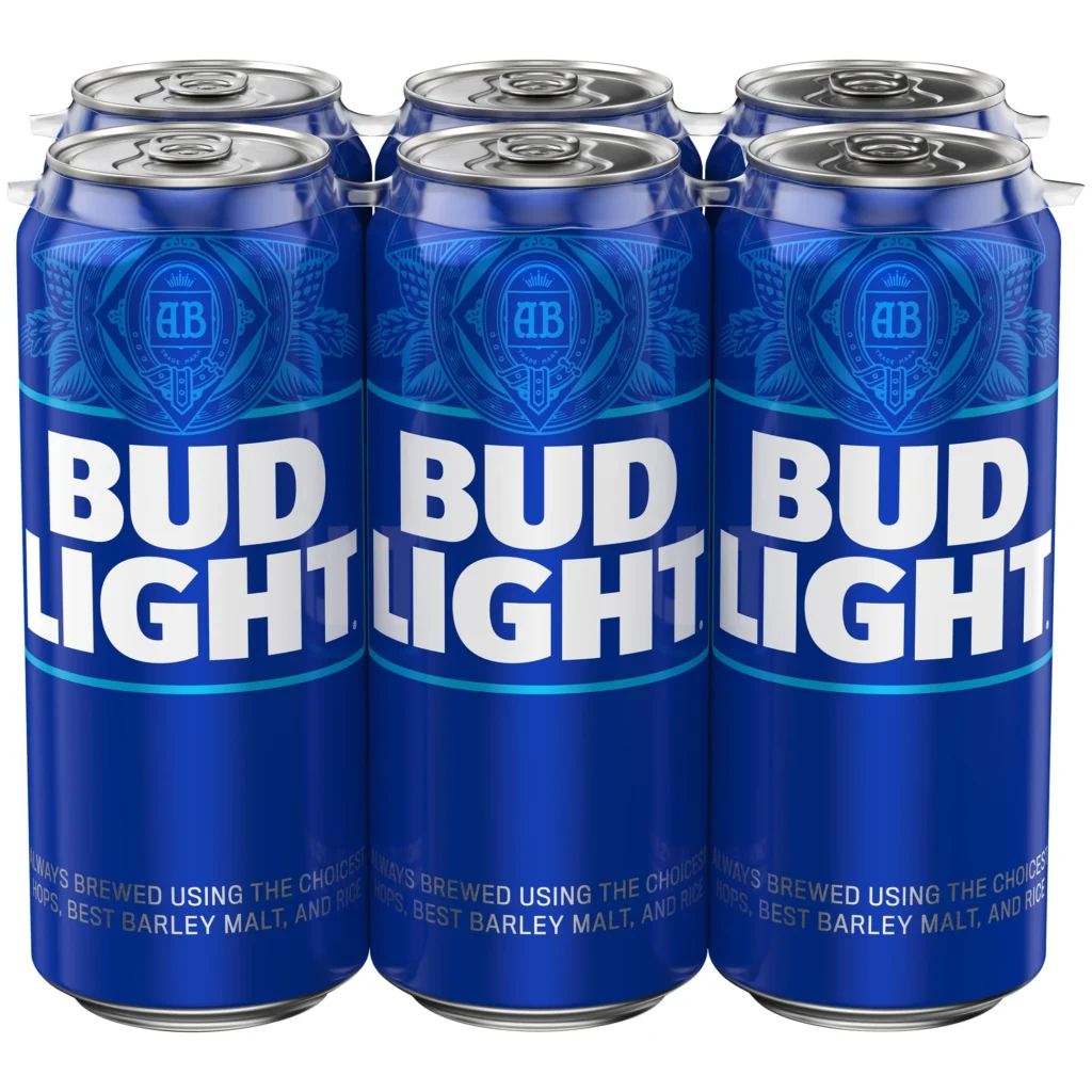 Bud Light 4x 6 Pack (16 oz Cans) 