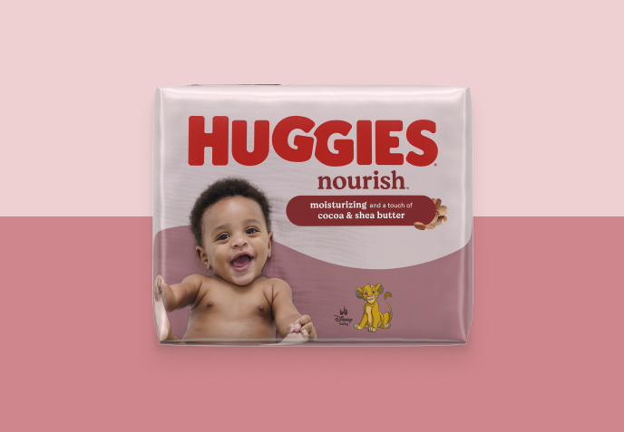 Huggies Nourish Baby Wipes