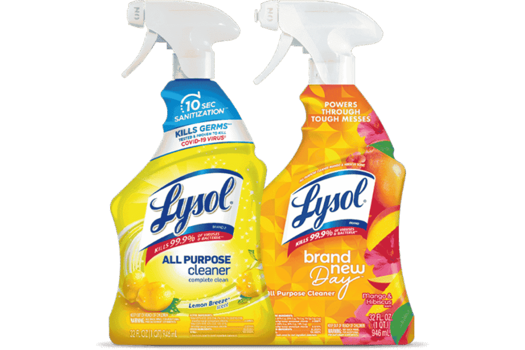 Lysol Multi Purpose Cleaner Sprays