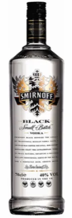 Smirnoff Vodka Black 1l