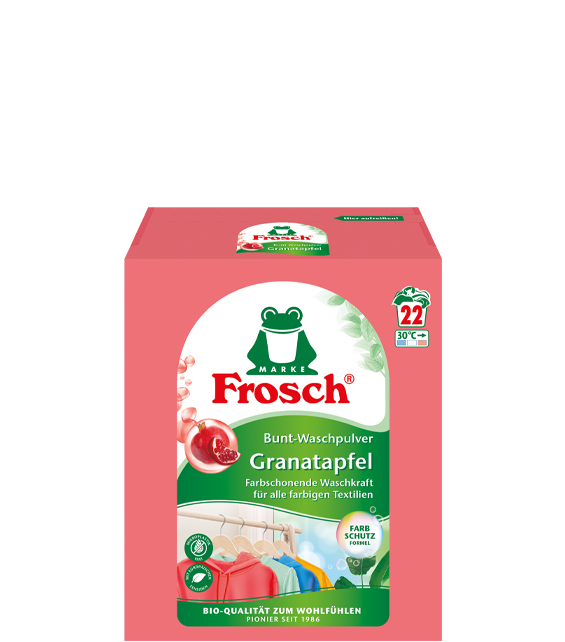 Frosch Colour Powder Detergent Pomegranate