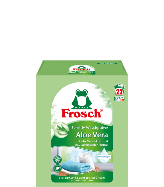Frosch Sensitive Powder Detergent Aloe Vera