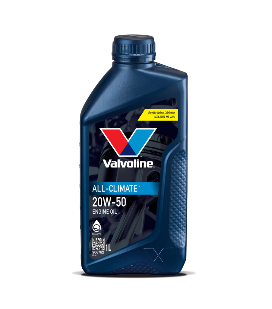 VALVOLINE ALL-CLIMATE 20W-50 ENGINE OIL