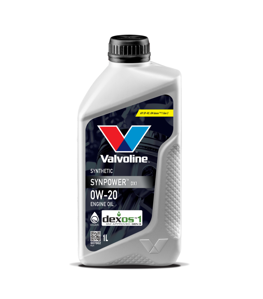 VALVOLINE SYNPOWER DX1 0W-20 ENGINE OIL