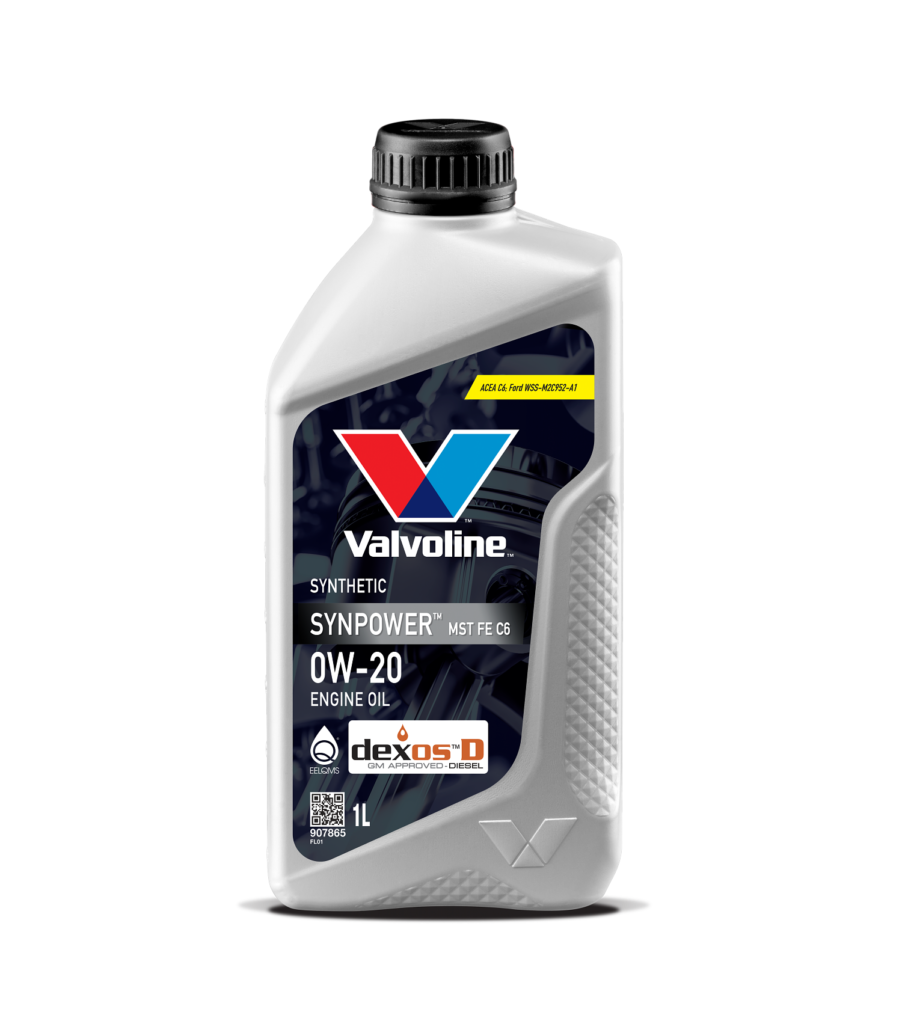 VALVOLINE SYNPOWER MST FE C6 0W-20